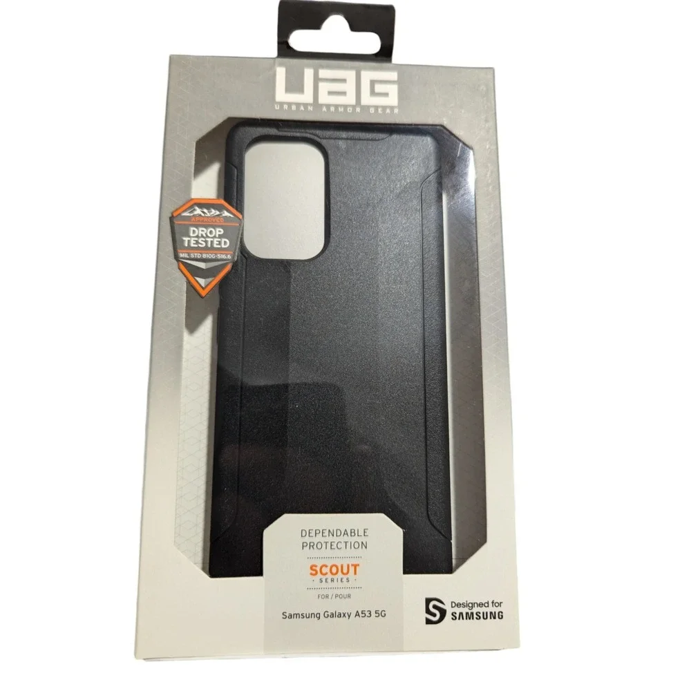 W6. UAG‎ Scout Series Case for Samsung Galaxy A53 5G In Black